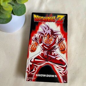 Vintage 1998 Dragon Ball Z vhs Showdown episodes 23-25 great condition.